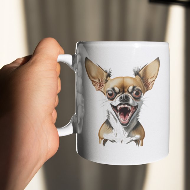 Mug Mean Chihuahua | Chiens amusants (Créateur téléchargé)