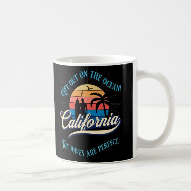 Mug Mec du Surf de Californie (Droite)