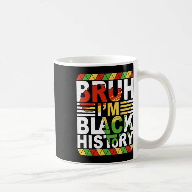 Mug Mec je suis Mois de l'histoire des Noirs Adolescen (Droite)