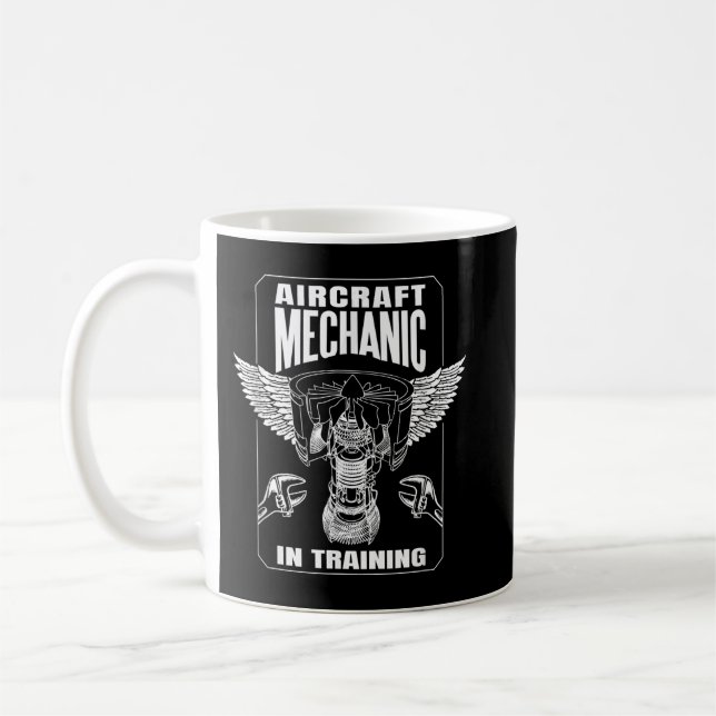 Mug Mécanicien d'aéronef en formation (Gauche)