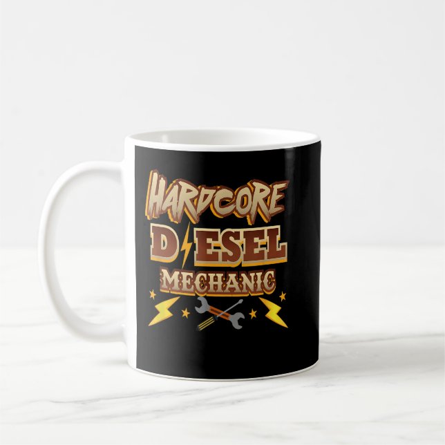 Mug Mécanicien diesel de pointe (Gauche)