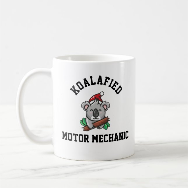 Mug Mécanicien Motor Koalafied  (Gauche)
