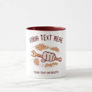 Mug Mécanicien/Technicien de l'automobile. Réparation 