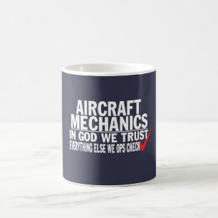 Mug Mécaniciens d'aviation