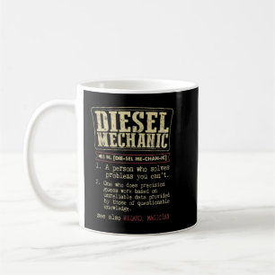 Mug Mécanique Diesel Drôle Pour Les Hommes Plus Gros O