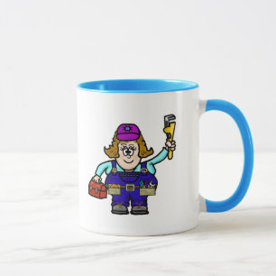 Mug Mécanique Féminine (Customisez-Le !)