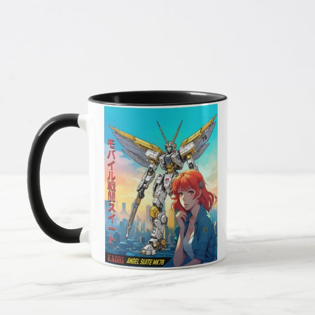 MUG MECHA WARRIOR - LA SUITE ANGEL DE KAORI MK78 (Gauche)