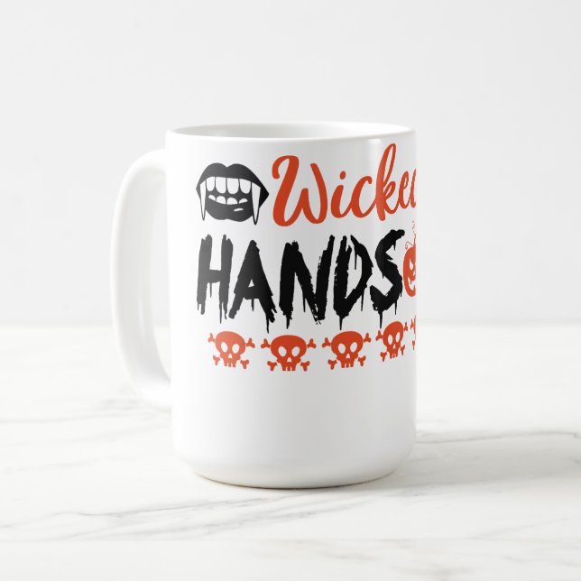 Mug Méchantement Beau  (Devant gauche)