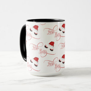 Mug Mèches de Père Noël de patron de mèche