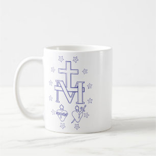 Mug Médaille de Notre-Dame de Grâces Art Fin Miraculeu