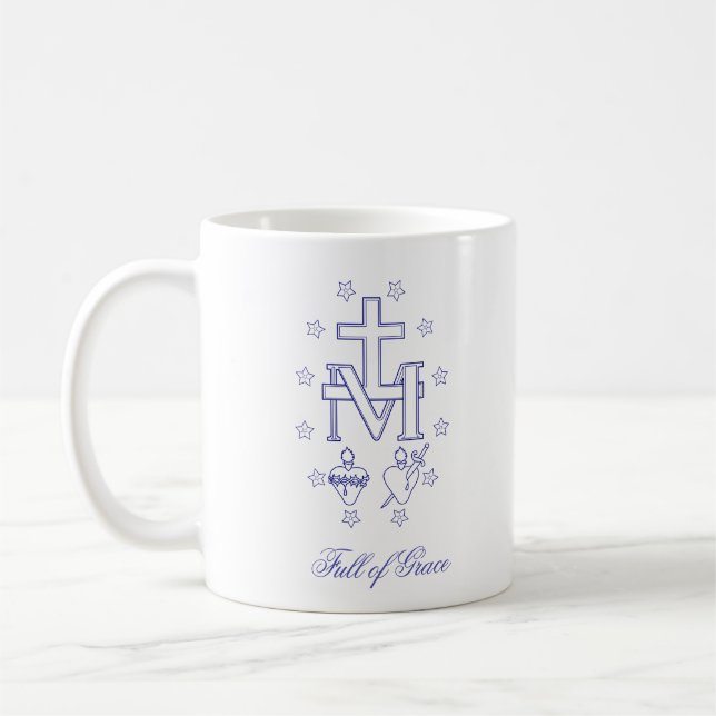 Mug Médaille de Notre-Dame de Grâces Médaille Miracule (Gauche)