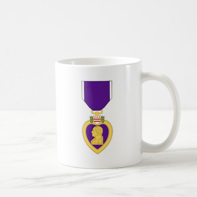 Mug Médaille de Purple Heart (Droite)