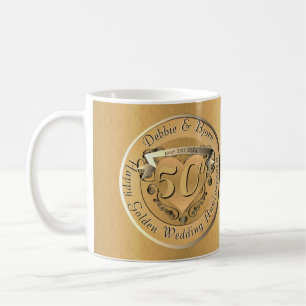 Mug Médaille d'or du 50e anniversaire du Mariage