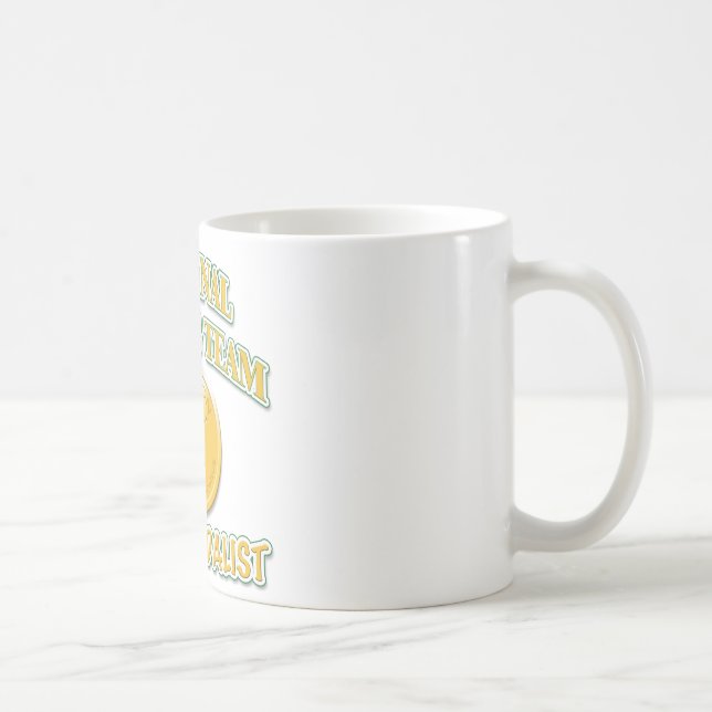 Mug Médaillé d'or parlant national d'équipe (Droite)