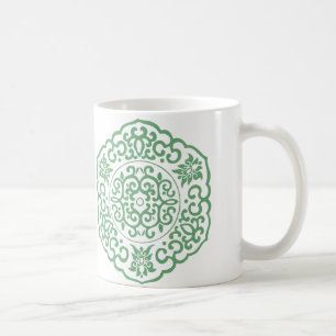 Mug Médaillon chinois vert
