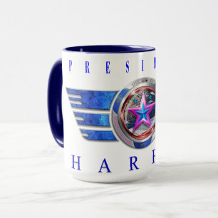 Mug Médaillon d'escadre du président Harris-Walz