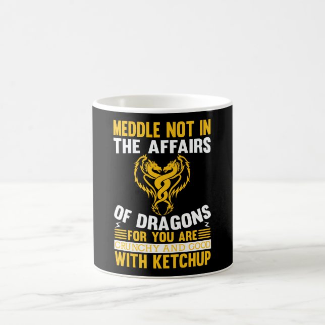 Mug Meddle Pas Dans Les Affaires Des Dragons Pour (Centre)