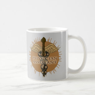 Mug Médecin Assistant Caduceus
