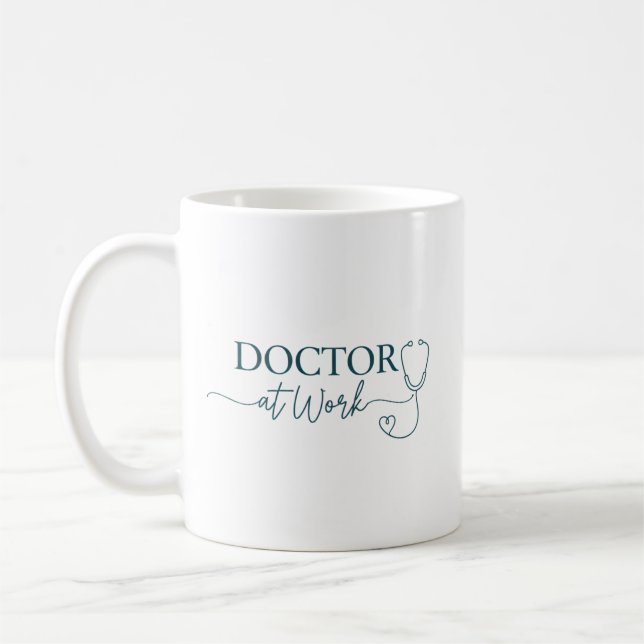 Mug Médecin au travail (Gauche)