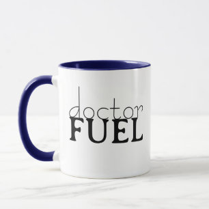 Mug Médecin Carburant Drôle Mug, Personnalisé Médicale