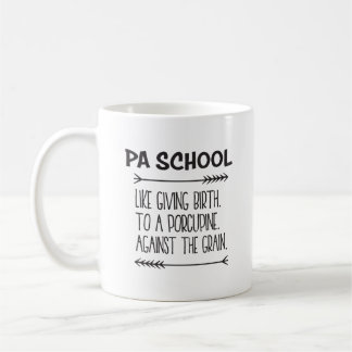 Mug Médecin de l'école PA Funny, étudiant adjoint