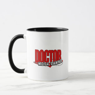 MUG MÉDECIN DE LOGO EXAMINATEUR MÉDICALE