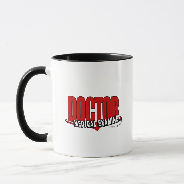 MUG MÉDECIN DE LOGO EXAMINATEUR MÉDICALE (Gauche)