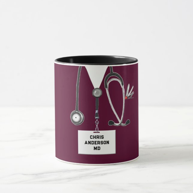 Mug Médecin drôle (Centre)