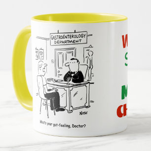 Mug Médecin et patient dans le cabinet du médecin - In