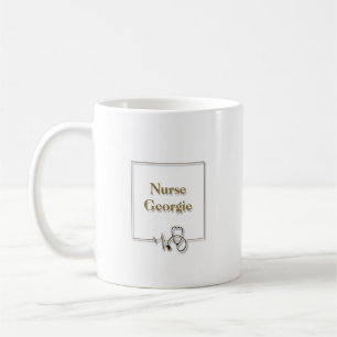 Mug Médecin infirmier Médicale Stethoscope