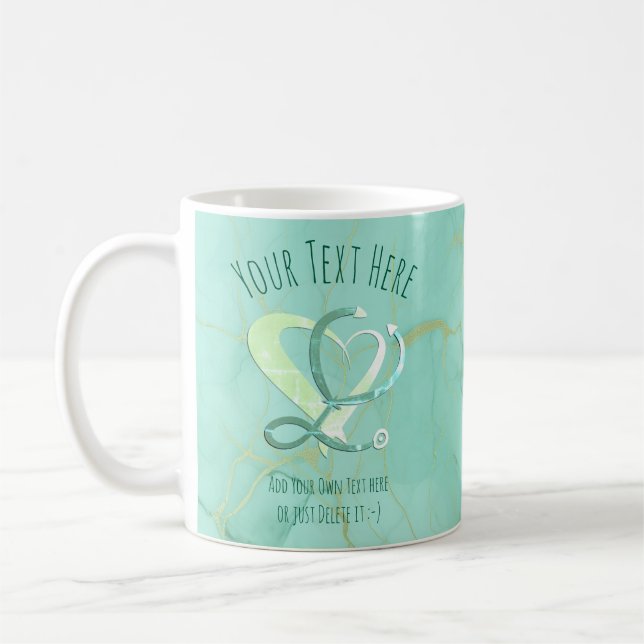 Mug Médecin, infirmière, ambulancier, modèle de cadeau (Gauche)