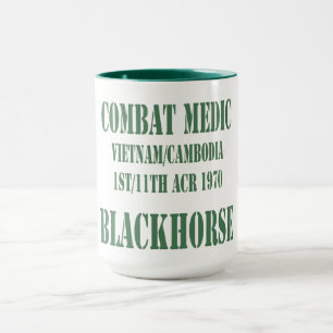 Mug Médecin Vietnam 1970 de combat
