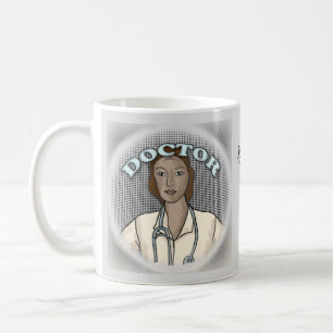 Mug Médecine féminine noire