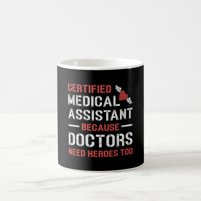 Mug Médecine infirmière adjointe Médicale certifiée (Centre)