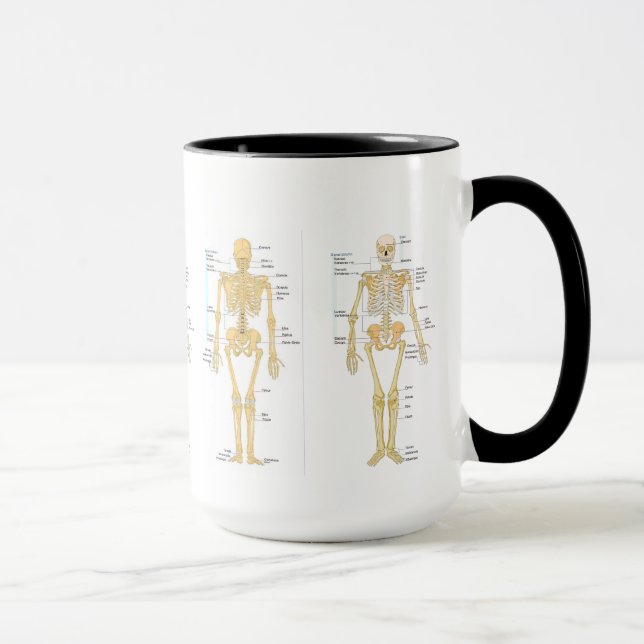 Mug Médecine : Squelette (Droite)
