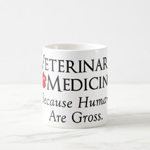 Mug Médecine vétérinaire…. Puisque les humains so