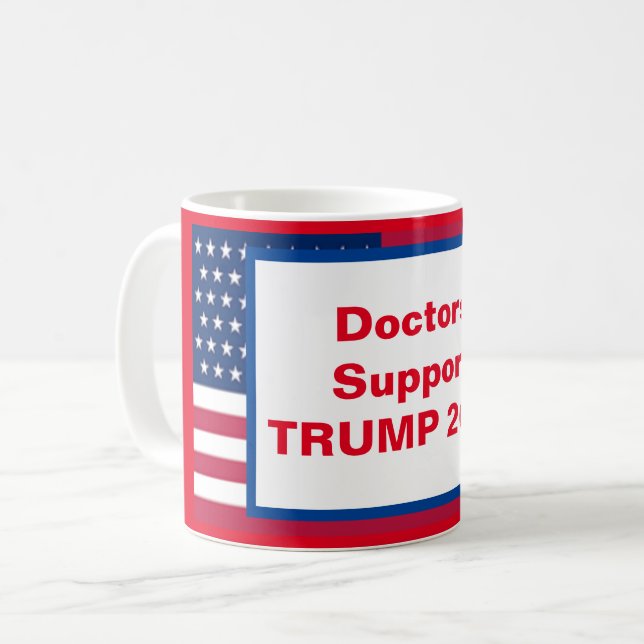 Mug Médecins Support TRUMP 2024 (Devant gauche)
