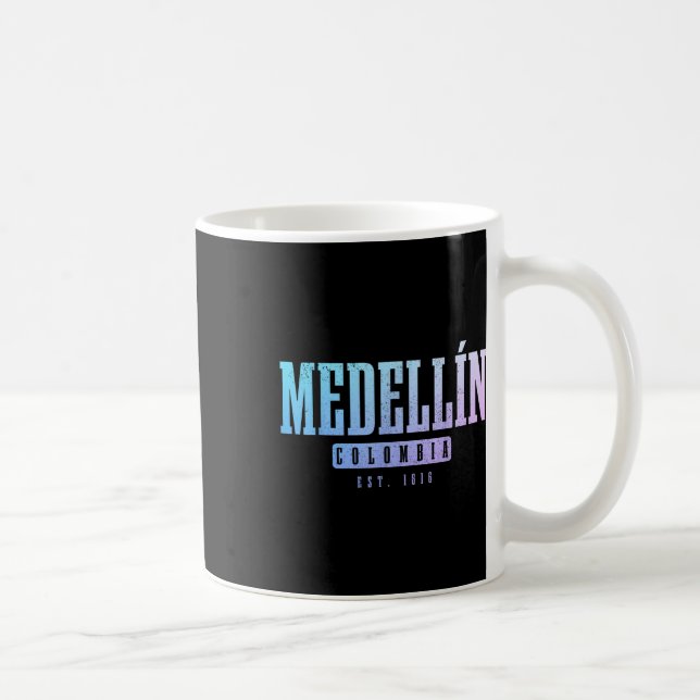 Mug Medellin Colombia Pride Souvenir colombien (Droite)