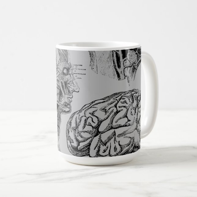 Mug Médical d'Anatomie (Devant droit)