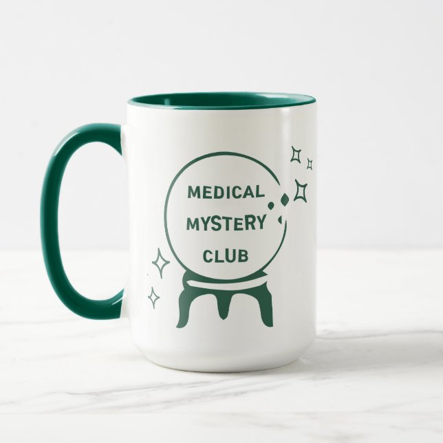 Mug "Medical Mystery" Chronic Illness Humor Quote (Gauche)