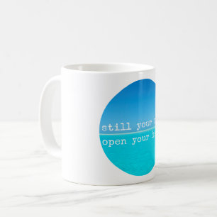 Mug Méditation Citation Minutieuse : Toujours Mineur,