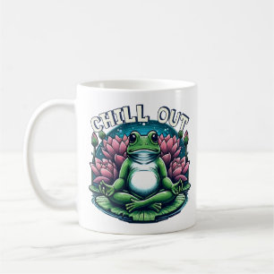 Mug Méditation de grenouille Zen - Refroidissement & R