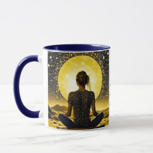 Mug Méditation de la femme Om Shanti Shanti Shanti