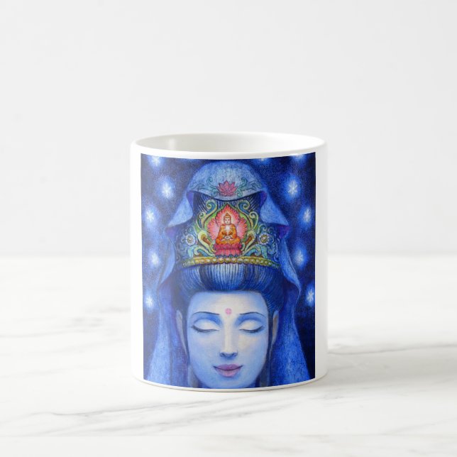 Mug Méditation de minuit Kuan Yin de zen (Centre)