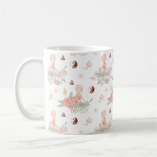 Mug Méditation de Yoga Zen Cute Lotus Namaste