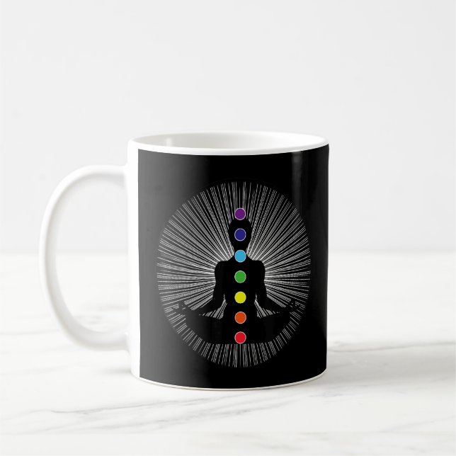 Mug Méditation Sept Chakras Yoga (Gauche)