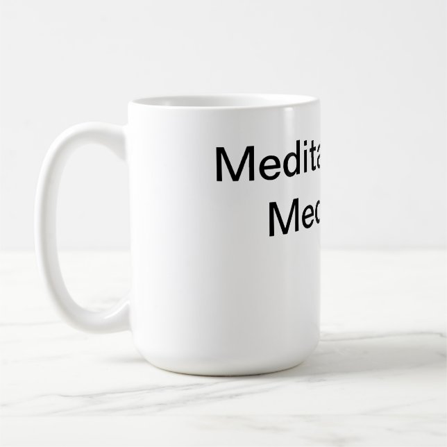 Mug Méditation sur les médicaments (Gauche)
