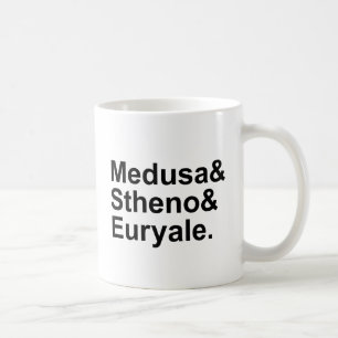 Mug Medusa, Stheno et Euryale   3 Gorgons de mythe