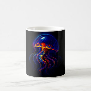 Mug Méduse Lumineuse Océan Nocturne