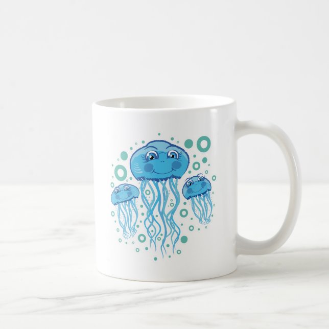 Mug Méduses mignonnes (Droite)